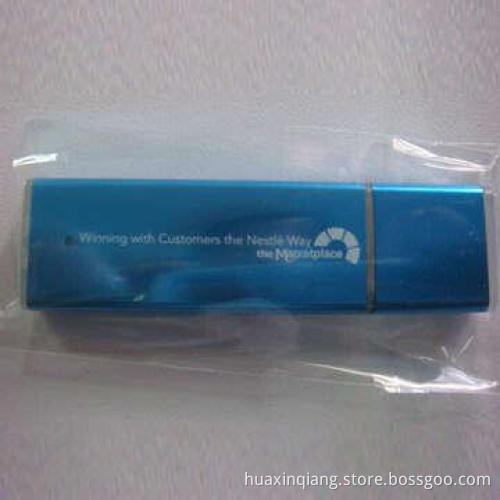 Plastic USB Drive w/128M-64GB Capacity, Logo Design, Supports Microsoft's Windows XP/Linux 2.4.x OS